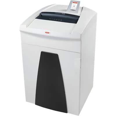 HSM Particle-Cut Shredder Securio P36i Security Level 7 Sheets White P-7 with Separate Cutting Unit