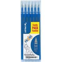 Pilot Frixion Pen Refills 0.35 mm Blue Pack of 6