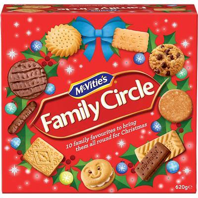 McVitie's Family Circle Biscuits 620g
