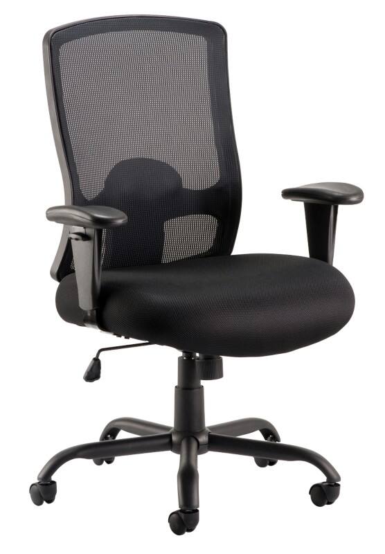 dynamic Operator Chair Basic Tilt Mesh Height-Adjustable Armrest Black 205 kg Portland HD