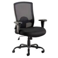 dynamic Basic Tilt Task Office Chair with Adjustable Armrest and Seat Portland HD Black