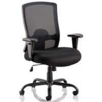 dynamic Basic Tilt Task Office Chair with Adjustable Armrest and Seat Portland HD Black