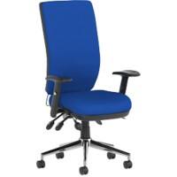 dynamic Triple Lever Ergonomic Office Chair with Adjustable Armrest and Seat Chiro High Back Stevia Blue