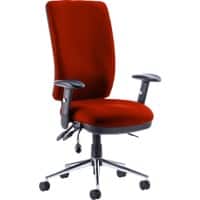 dynamic Triple Lever Ergonomic Office Chair with Adjustable Armrest and Seat Chiro High Back Tobasco Red