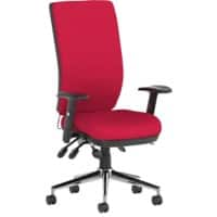 dynamic Triple Lever Ergonomic Office Chair with Adjustable Armrest and Seat Chiro High Back Bergamot Cherry