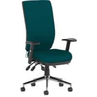 dynamic Triple Lever Ergonomic Office Chair with Adjustable Armrest and Seat Chiro High Back Maringa Teal