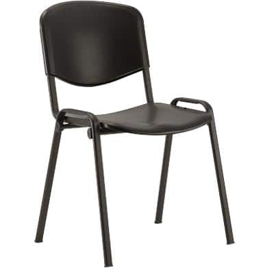 Dynamic Stacking Chair Iso Black Pack of 4