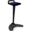 dynamic Sit-Stand Stool with Adjustable Seat Spry Tansy Purple, Black