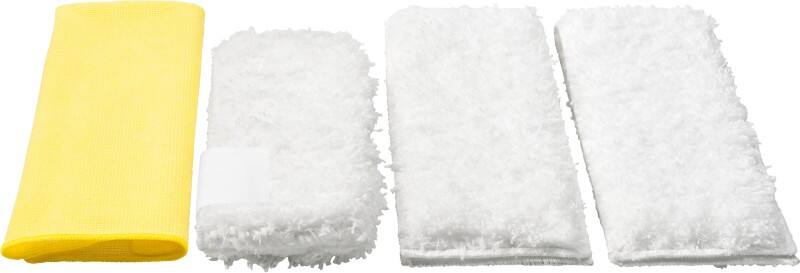 Kärcher Microfibre Cleaning Cloth Yellow, White 20.5 x 25 x 4.5 cm