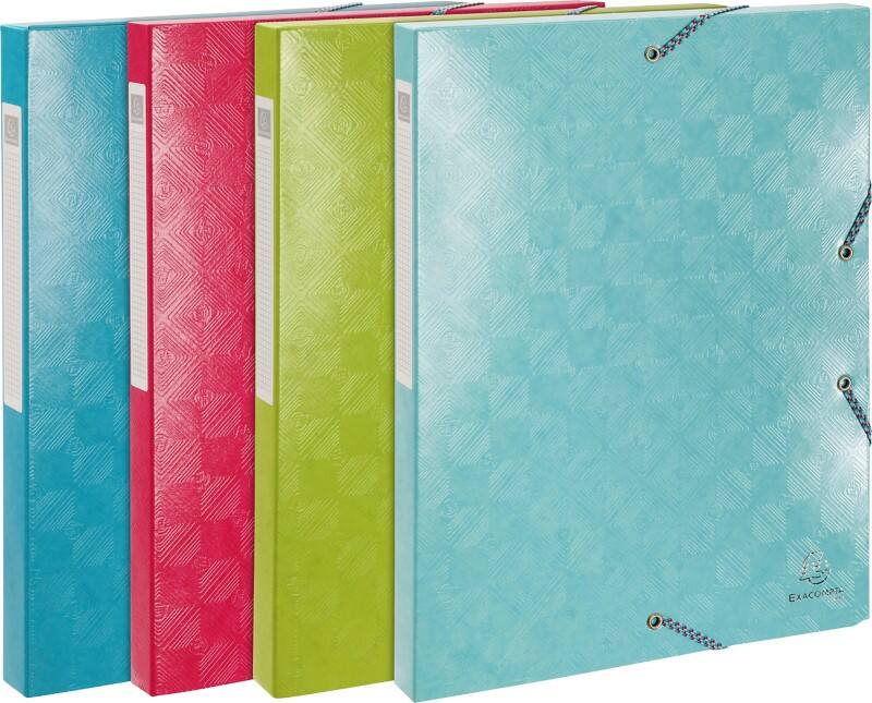 Exacompta Archive Box 1928 59220E A4 Assorted 25 x 33 cm Pack of 8