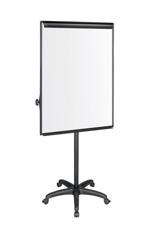 Bi-Office Classic Mobile Easel A1 Freestanding Steel Black