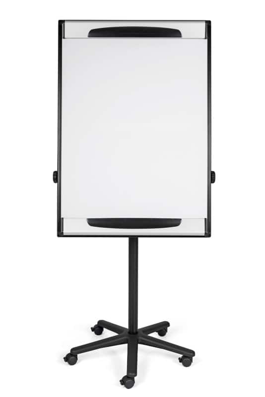 Bi-Office Design Mobile Easel A1 Freestanding Steel Black