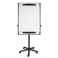 Bi-Office Design Mobile Easel Freestanding Steel 70 (W) x 100 (H) cm Black