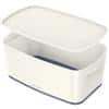 Leitz MyBox WOW Storage Box 5 L White, Grey Plastic 31.8 x 19.1 x 12.8 cm