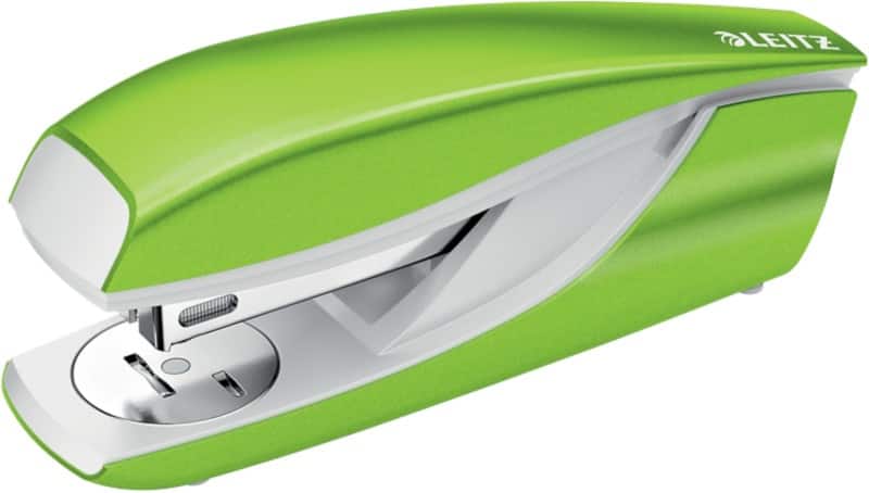 Leitz NeXXt WOW Stapler 5502 Half Strip Green 30 Sheets 24/6, 26/6 Metal