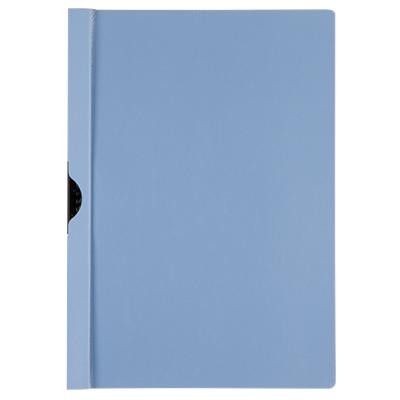 Niceday Clip File A4 Light Blue 6mm Pack of 25