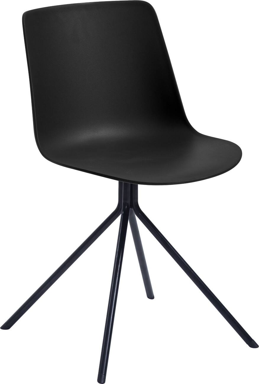 Paperflow Visitor Chair DN Black Pack of 2 | Viking Direct UK