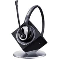 EPOS Sennheiser DW10 Phone Wireless Headset Over the Head With Noise Cancellation USB With Microphone Black/Silver