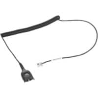 EPOS SENNHEISER Wired Headset Cable USB without bluetooth No Microphone CSTD 01 Black