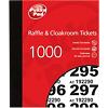 Pukka Pad Raffle Ticket Book 1-1000 Pack of 6