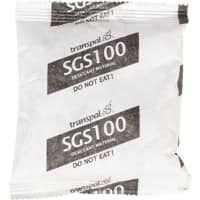 Transpal SGS100 Silica Gel Sachets 100g White Pack of 100