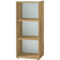GERMANIA Chipboard Bookcase 2 Shelves 500 x 370 x 1,200 mm Oak