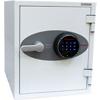 Phoenix Data Safe with Fingerprint Lock 7L DS2001F 420 x 350 x 430mm White
