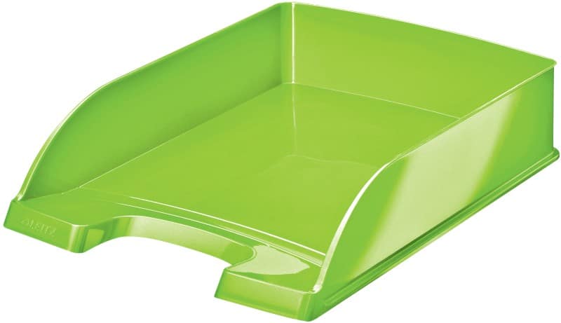 Leitz WOW Letter Tray 5226 A4 Green 25.5 x 35.7 x 7 cm