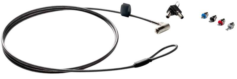 HP Sure Key Cable Lock Black, Silver   