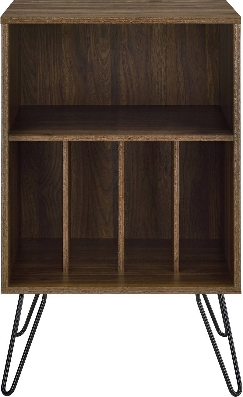 Alphason Bookcase 1324222COM Walnut MDF | Viking Direct UK