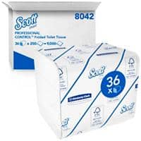 Scott Recycled Toilet Paper 2 Ply 8042 Pack of 36 of 250 Sheets