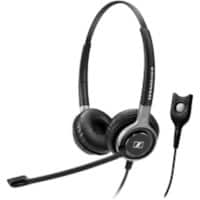 EPOS Headset Impact SC 660 Wired Stereo Over the Head Noise Cancelling USB with Microphone Black,Silver
