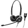 EPOS Headset Impact SC 660 Wired Over the Head Noise Cancelling USB with Microphone Black,Silver