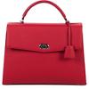 SOCHA Ladies Laptop Bag Audrey Cherry 13.3 Inch Synthetic Leather Red 40 x 12 x 28.5 cm