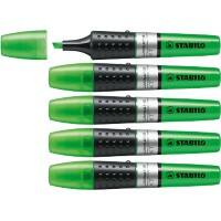 STABILO LUMINATOR Highlighter Green Medium Chisel 2-5 mm Pack of 5
