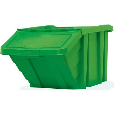 SLINGSBY Storage Bin Heavy Duty Green 36.5 x 40 x 34.5 cm