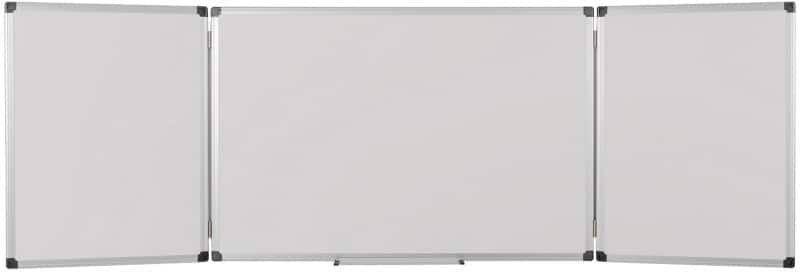 Bi-Office Earth Folding Whiteboard Magnetic Double Sided 90 (W) x 60 (H) cm White