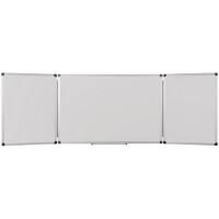 Bi-Office Earth Folding Whiteboard Magnetic Lacquered Steel Double 90 (W) x 60 (H) cm