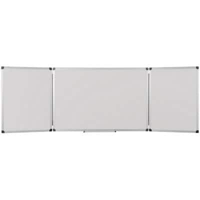 Bi-Office Earth Folding Whiteboard Magnetic Lacquered Steel Double 90 (W) x 60 (H) cm