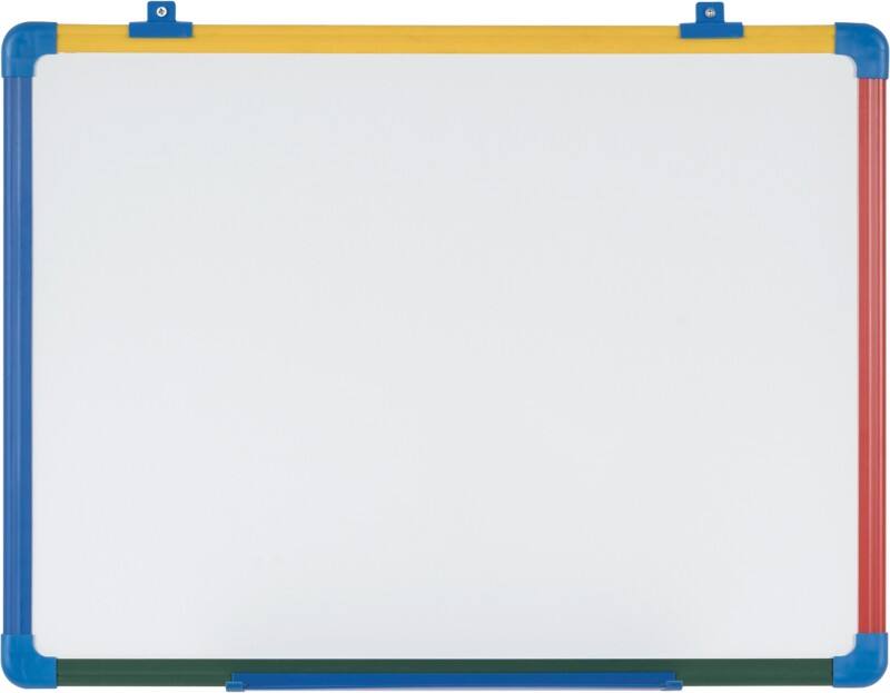 Bi-Office Schoolmate Whiteboard Magnetic Lacquered Steel Double Sided 60 (W) x 45 (H) cm