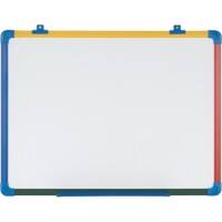 Bi-Office Schoolmate Whiteboard Magnetic Lacquered Steel Double 60 (W) x 45 (H) cm