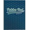 Pukka Pad Glee Notepad Casebound A4 Ruled Cardboard Hardback Blue Perforated 400 Sheets