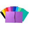 Exacompta Iderama Flat Bar Folder A4 Assorted Glossy coated card 355 gsm 200 Sheets Pack of 25