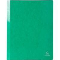 Exacompta Iderama Flat Bar Folder 380815B Glossy coated card 24 (W) x 32 (H) cm Green 2 Packs of 5