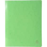 Exacompta Iderama Flat Bar Folder 380805B Glossy coated card 24 (W) x 32 (H) cm Anise green 2 Packs of 5