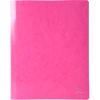 Exacompta Iderama Flat Bar Folder A4 Pink Glossy coated card 355 gsm 200 Sheets Pack of 25