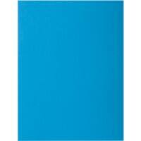 Exacompta Rock''s Square Cut Folder 217119E A4 Cardboard 24 (W) x 32 (H) cm Blue Pack of 100