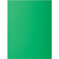 Exacompta Rock's Square Cut Folder A4 Pine Green Cardboard 210 gsm Pack of 100