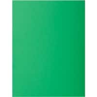 Exacompta Rock''s Square Cut Folder A4 Green Cardboard 210 gsm Pack of 100