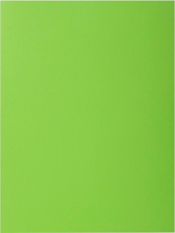 Exacompta Rock's Square Cut Folder A4 Green Cardboard 210 gsm Pack of 100